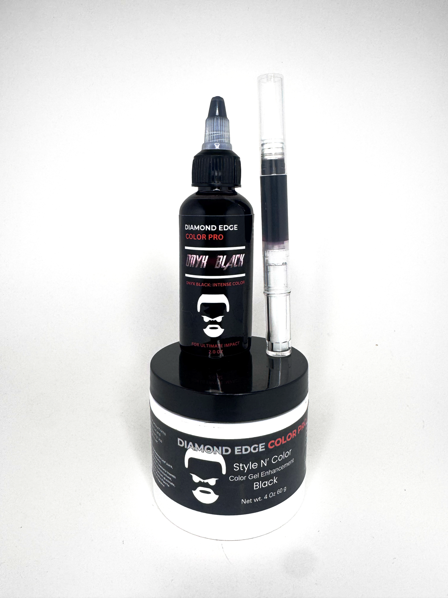 Bundle 2 (Detail Pen +Liquid Hair Fiber enhancement + Killmonger Black Gel)